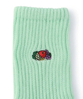 JACKROSE(ジャックローズ) |FRUIT OF THE LOOM/フルーツオブザルーム ゆる刺繍Aクォーターソックス3P