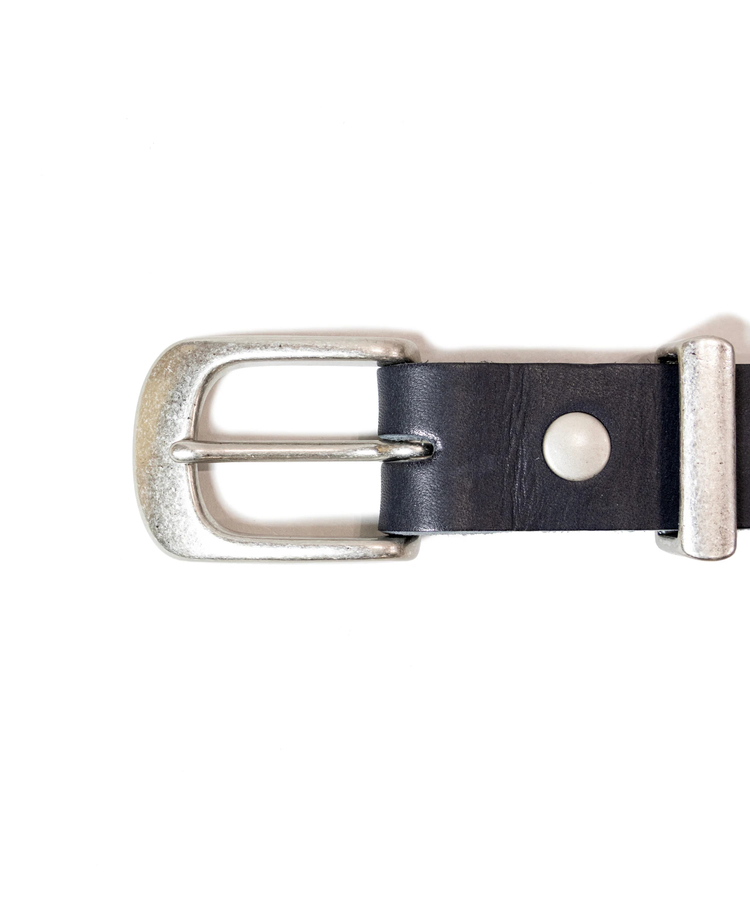 JACKROSE(ジャックローズ) |Butler Verner Sails/バトラーバーナーセイルズ ニッケル艶消しバックル 30mm巾本ヌメベルト