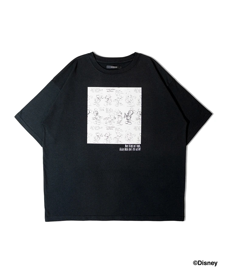 JACKROSE(ジャックローズ) |Mickey BOXプリントSS Tシャツ(MENS)