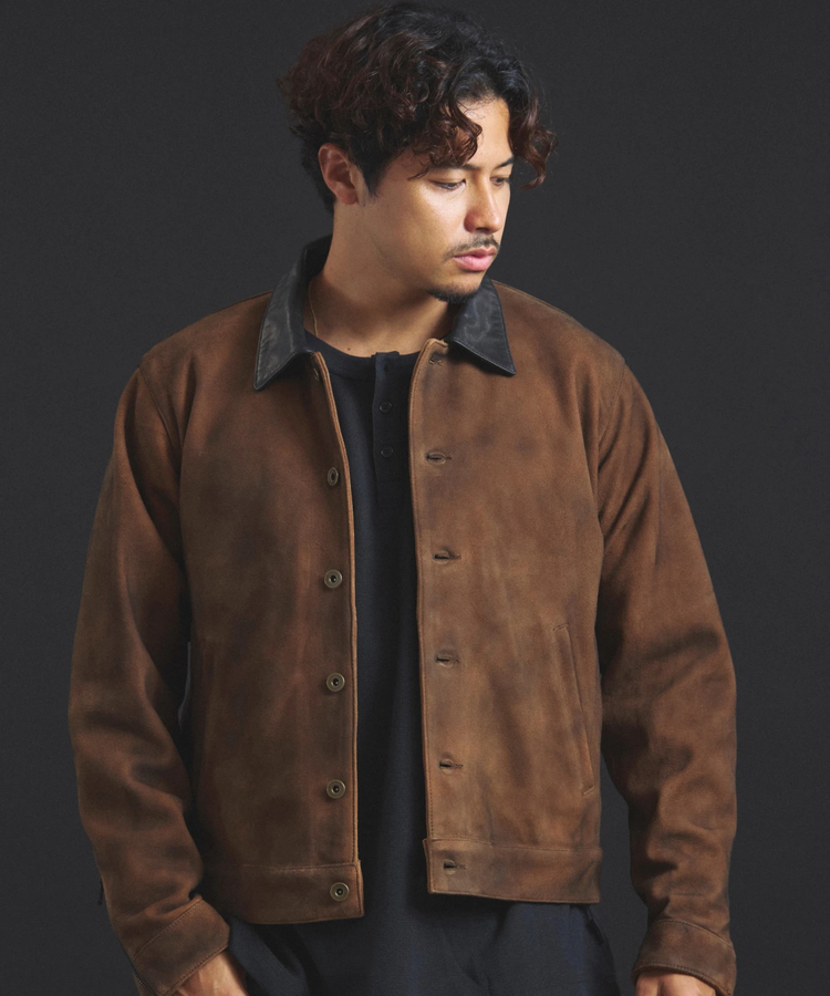 JACKROSE(ジャックローズ) |Schott/ショット NEWBIE SUEDE LEATHER JACKET(MENS)
