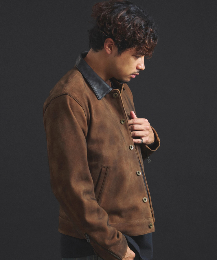 JACKROSE(ジャックローズ) |Schott/ショット NEWBIE SUEDE LEATHER JACKET(MENS)