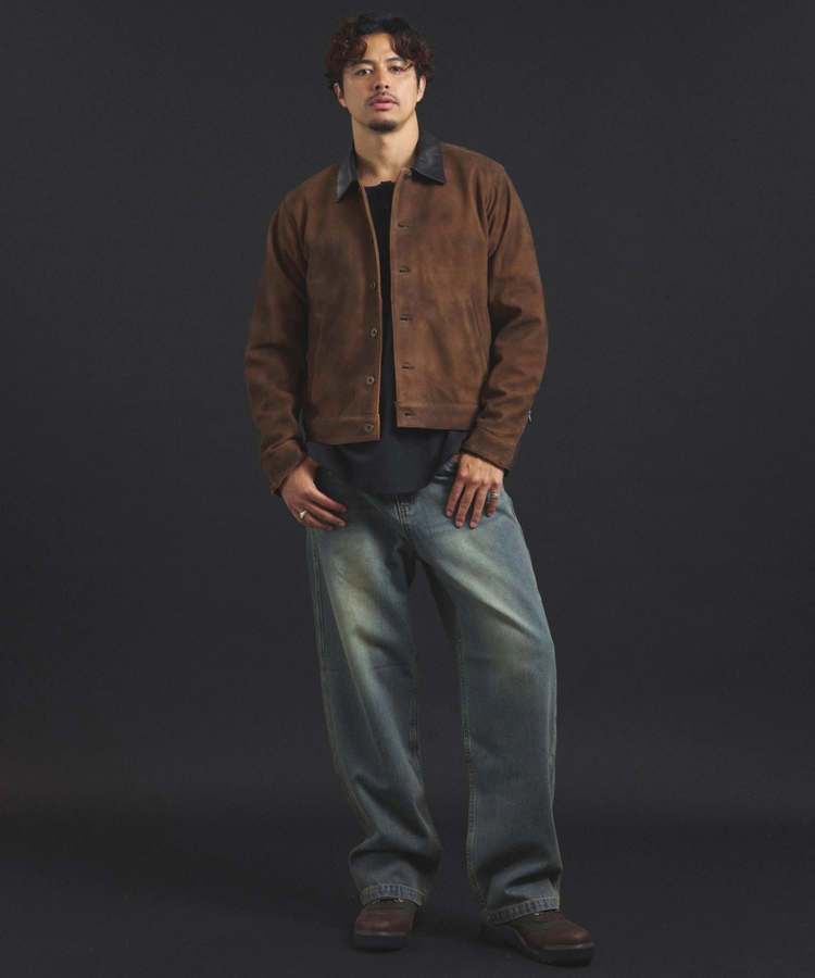 JACKROSE(ジャックローズ) |Schott/ショット NEWBIE SUEDE LEATHER JACKET(MENS)