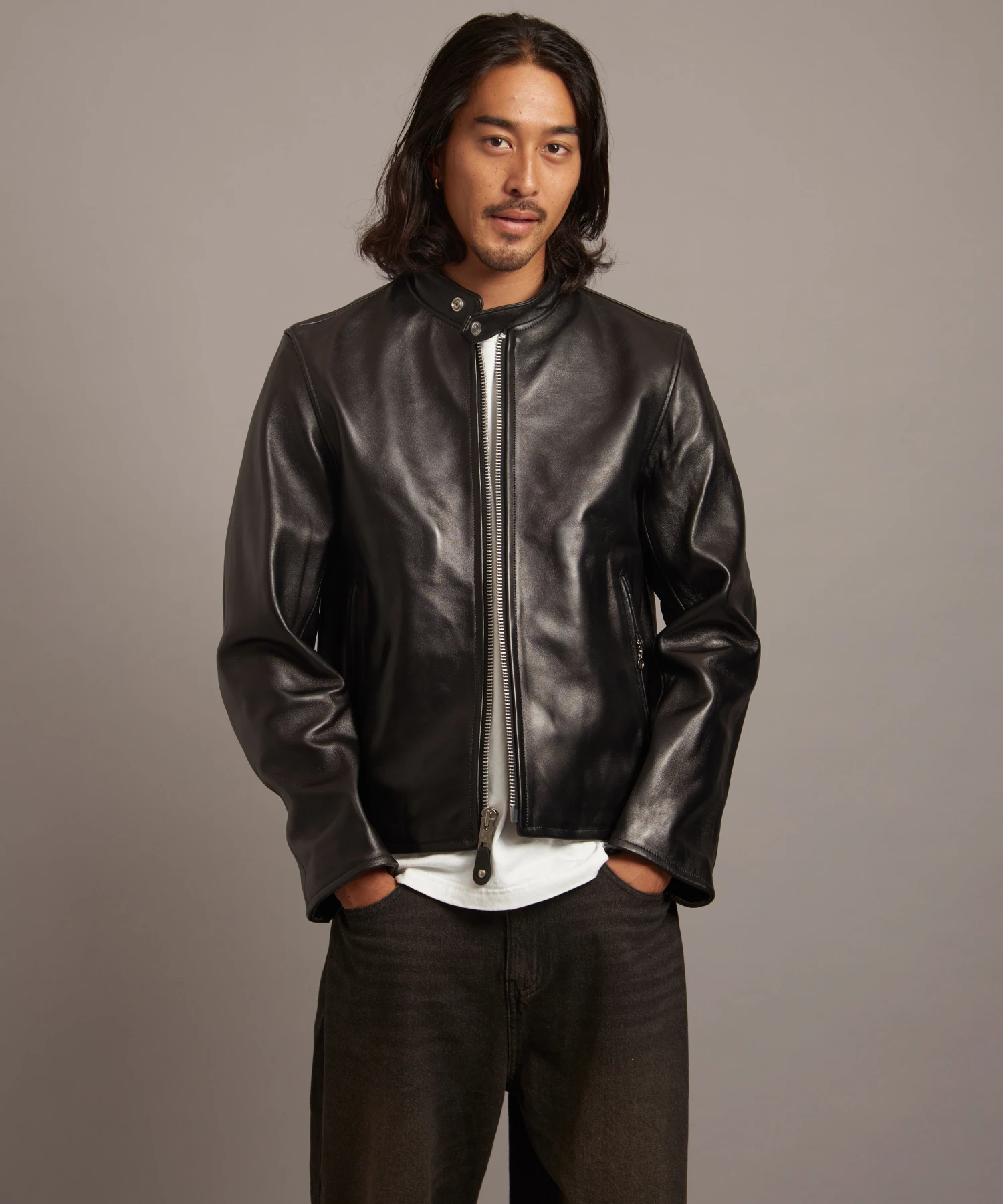 SCHOTT 70s レザージャケット Schott/ショット 70S SINGLE RIDERS JACKET(MENS)｜ファッション通販