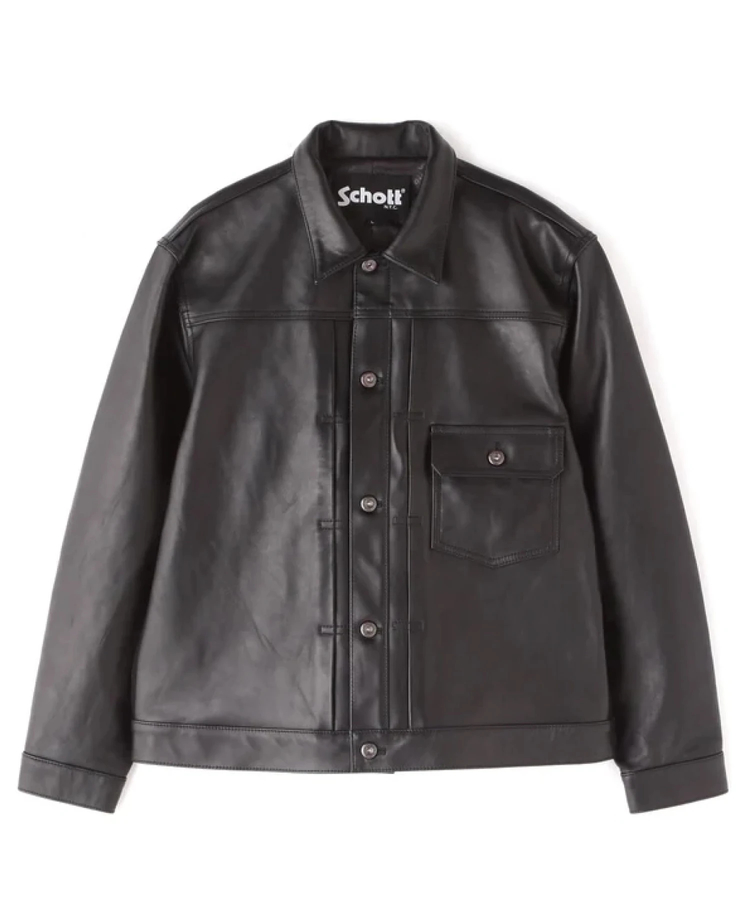 JACKROSE(ジャックローズ) |Schott/ショット SHEEP LEATHER 1st TRACKER JACKET(MENS)