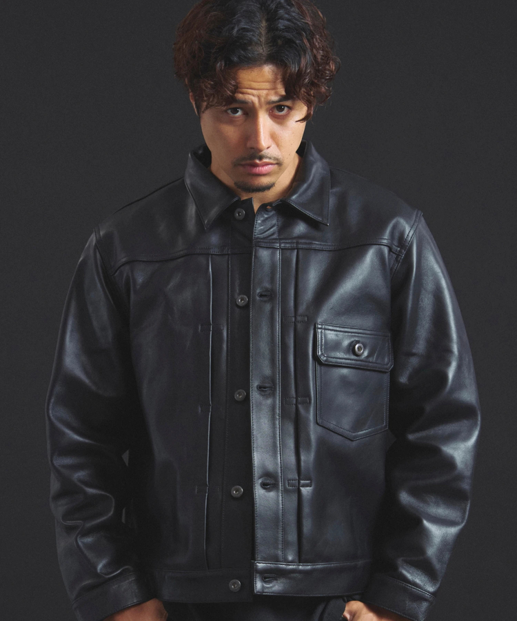 JACKROSE(ジャックローズ) |Schott/ショット SHEEP LEATHER 1st TRACKER JACKET(MENS)