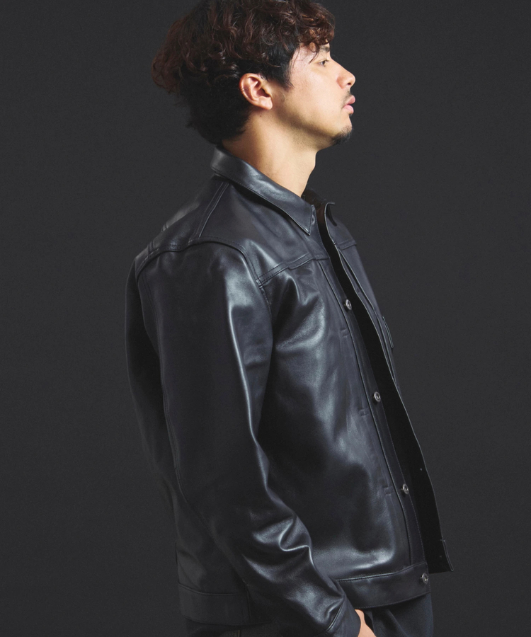 JACKROSE(ジャックローズ) |Schott/ショット SHEEP LEATHER 1st TRACKER JACKET(MENS)