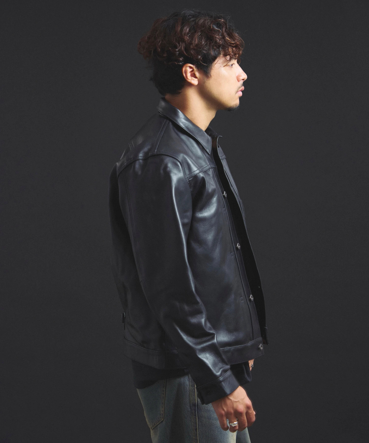 JACKROSE(ジャックローズ) |Schott/ショット SHEEP LEATHER 1st TRACKER JACKET(MENS)