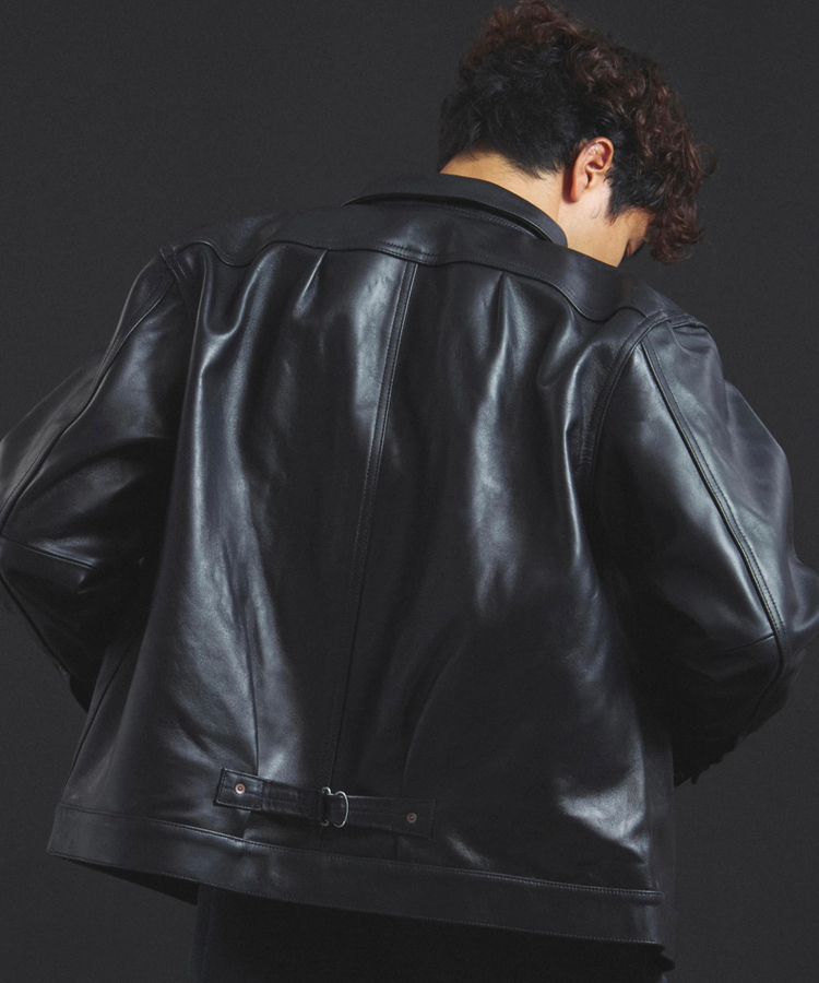 JACKROSE(ジャックローズ) |Schott/ショット SHEEP LEATHER 1st TRACKER JACKET(MENS)