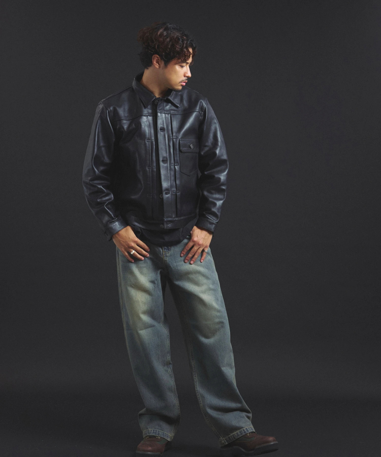 JACKROSE(ジャックローズ) |Schott/ショット SHEEP LEATHER 1st TRACKER JACKET(MENS)