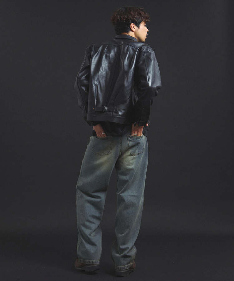 JACKROSE(ジャックローズ) |Schott/ショット SHEEP LEATHER 1st TRACKER JACKET(MENS)