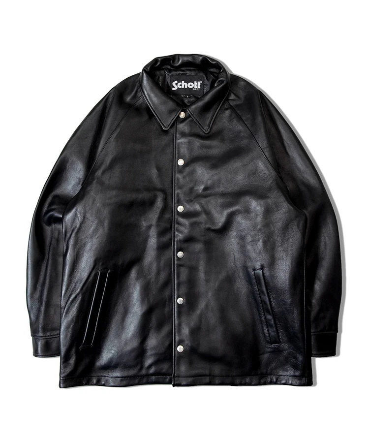 JACKROSE(ジャックローズ) |Schott/ショット SHEEP  LEATHER COACH JACKET(MENS)