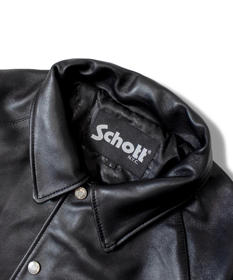 JACKROSE(ジャックローズ) |Schott/ショット SHEEP  LEATHER COACH JACKET(MENS)