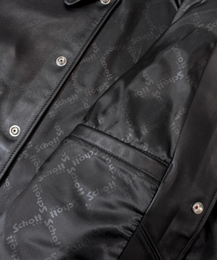 JACKROSE(ジャックローズ) |Schott/ショット SHEEP  LEATHER COACH JACKET(MENS)