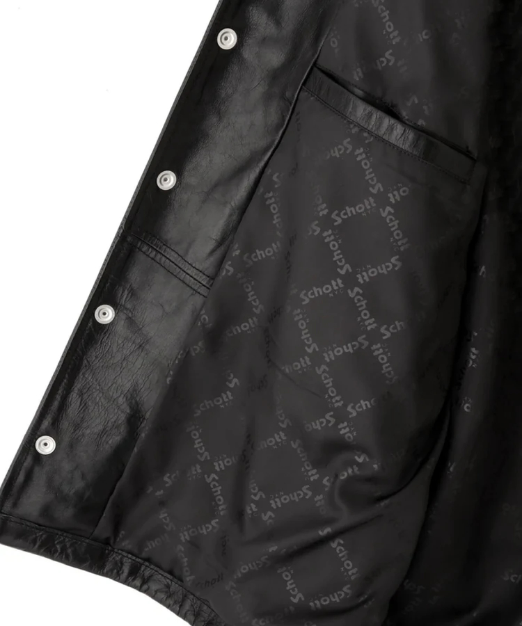 JACKROSE(ジャックローズ) |Schott/ショット LEATHER COACH JACKET(MENS)