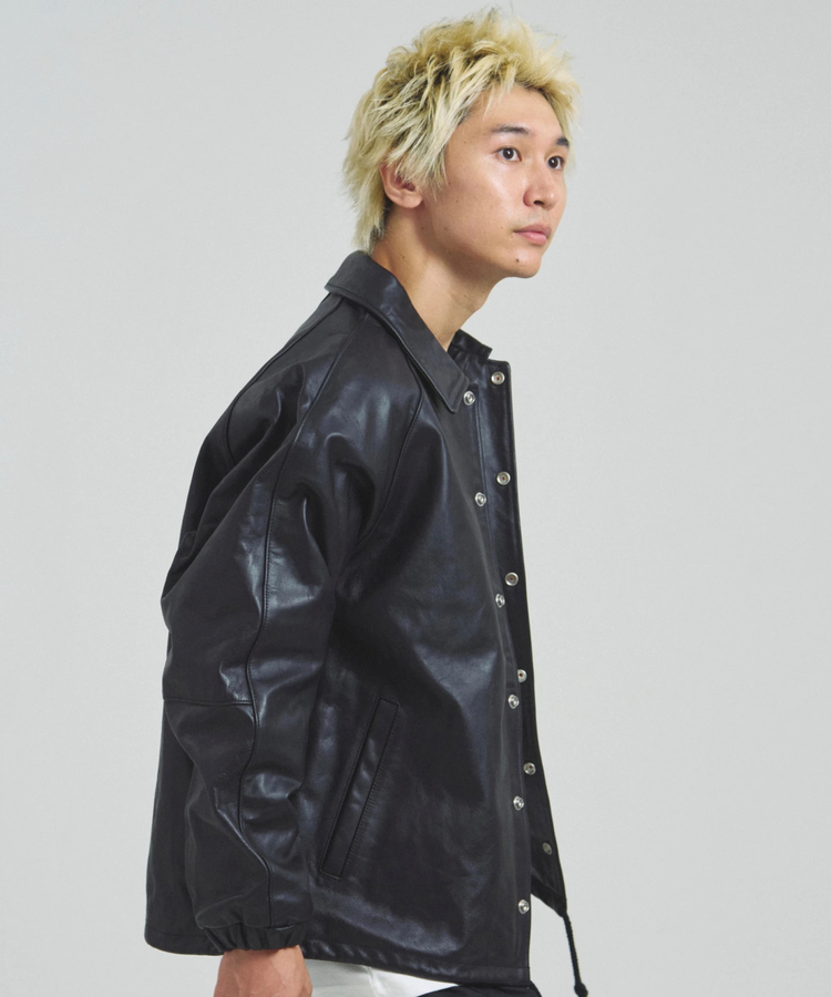 JACKROSE(ジャックローズ) |Schott/ショット LEATHER COACH JACKET(MENS)