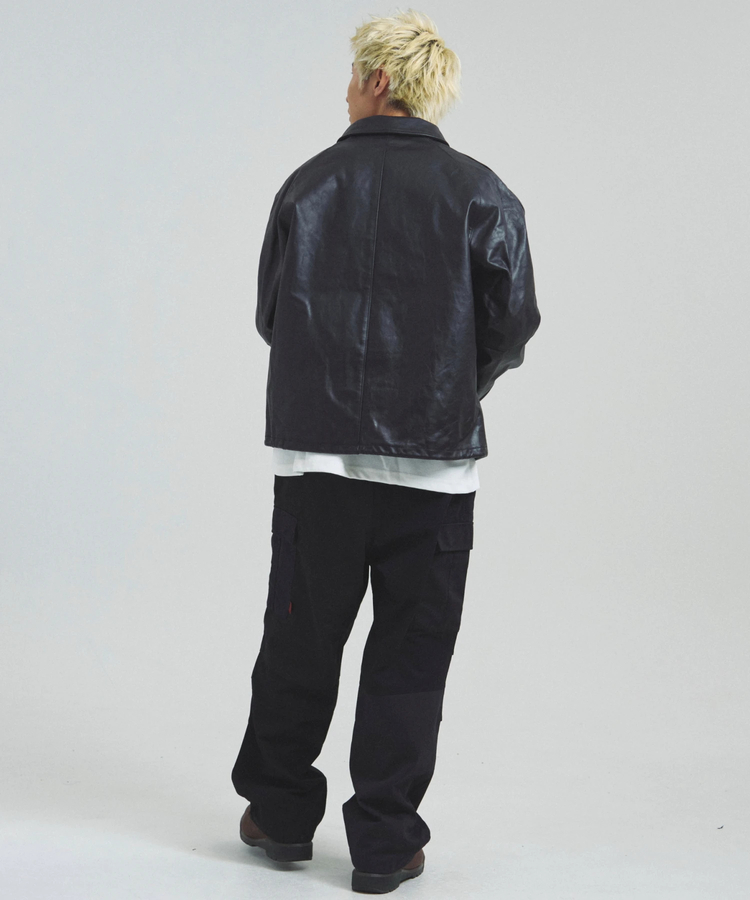 JACKROSE(ジャックローズ) |Schott/ショット LEATHER COACH JACKET(MENS)