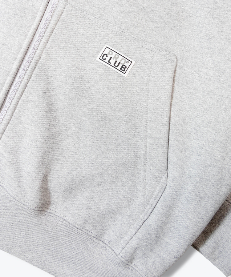 JACKROSE(ジャックローズ) |PRO CLUB/プロクラブ  Heavyweight Full Zip Fleece Hoodie(MENS)