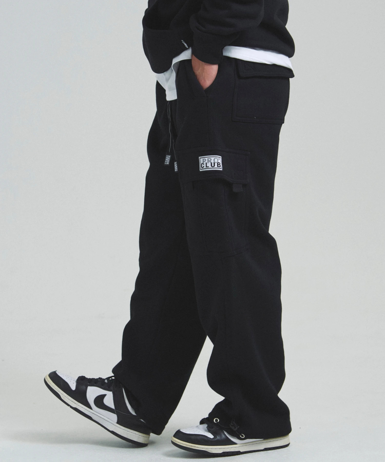 JACKROSE(ジャックローズ) |PRO CLUB/プロクラブ  Heavyweight Fleece Cargo Pants(MENS)