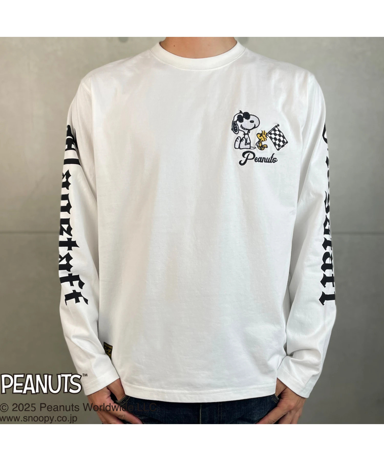 JACKROSE(ジャックローズ) |Flagstaff/フラッグスタッフ SNOOPY MOTORCYCLES LSTEE(MENS)