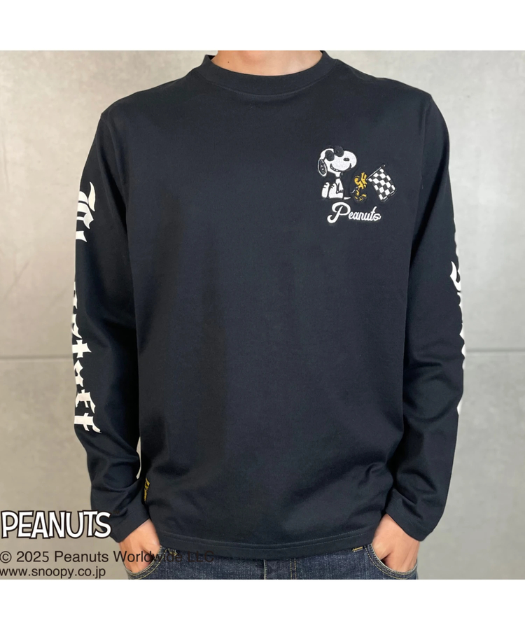 JACKROSE(ジャックローズ) |Flagstaff/フラッグスタッフ SNOOPY MOTORCYCLES LSTEE(MENS)