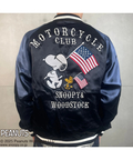 JACKROSE(ジャックローズ) |Flagstaff/フラッグスタッフ SNOOPY-MOTORCYCLES-リバーシブルスカジャン(MENS)