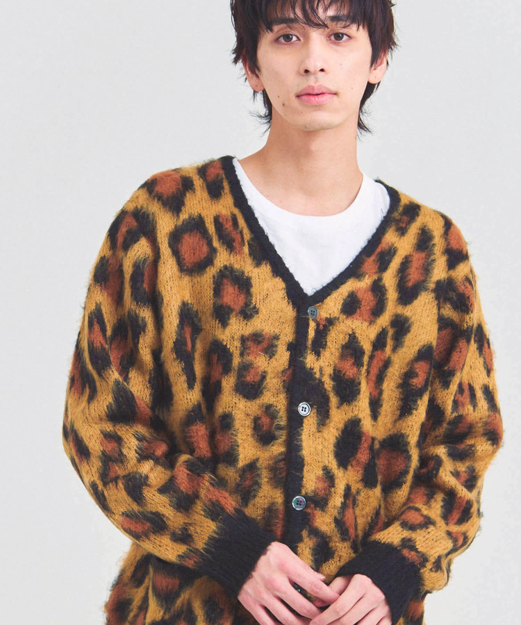 JACKROSE(ジャックローズ) |HOUSTON/ヒューストン MOHAIR TOUCH CARDIGAN(MENS)