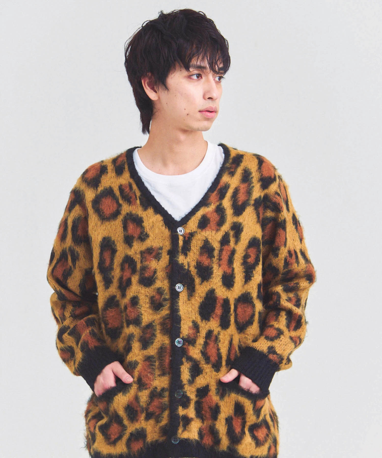 JACKROSE(ジャックローズ) |HOUSTON/ヒューストン MOHAIR TOUCH CARDIGAN(MENS)