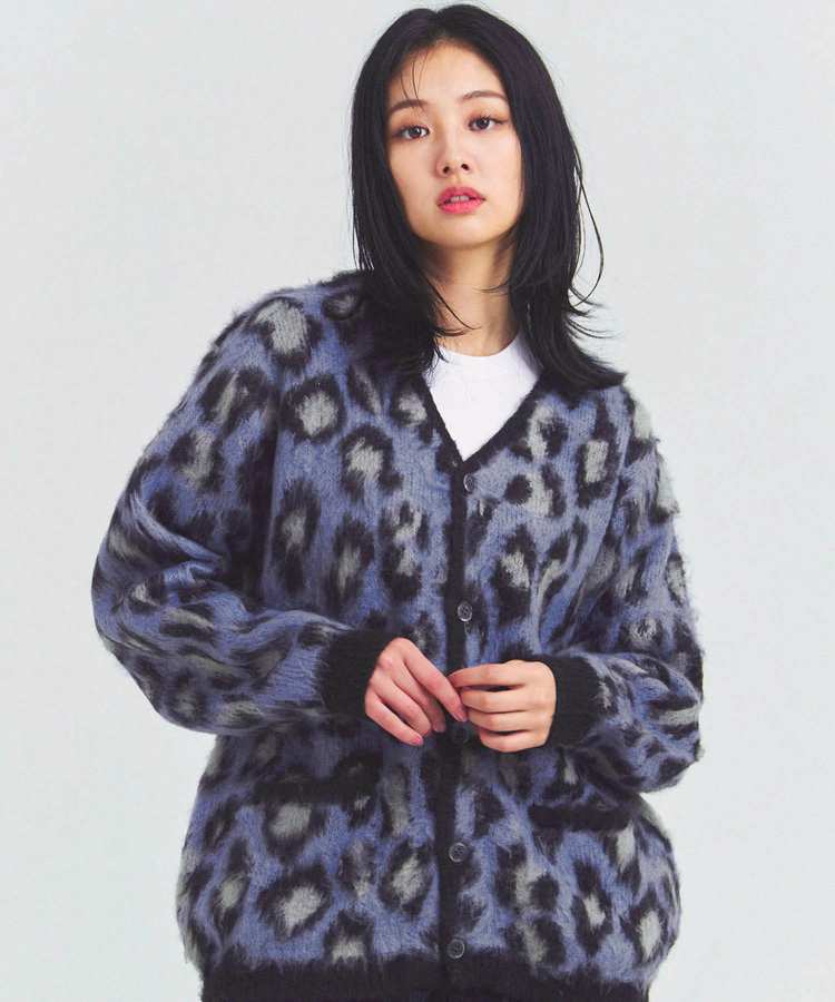 JACKROSE(ジャックローズ) |HOUSTON/ヒューストン MOHAIR TOUCH CARDIGAN(MENS)