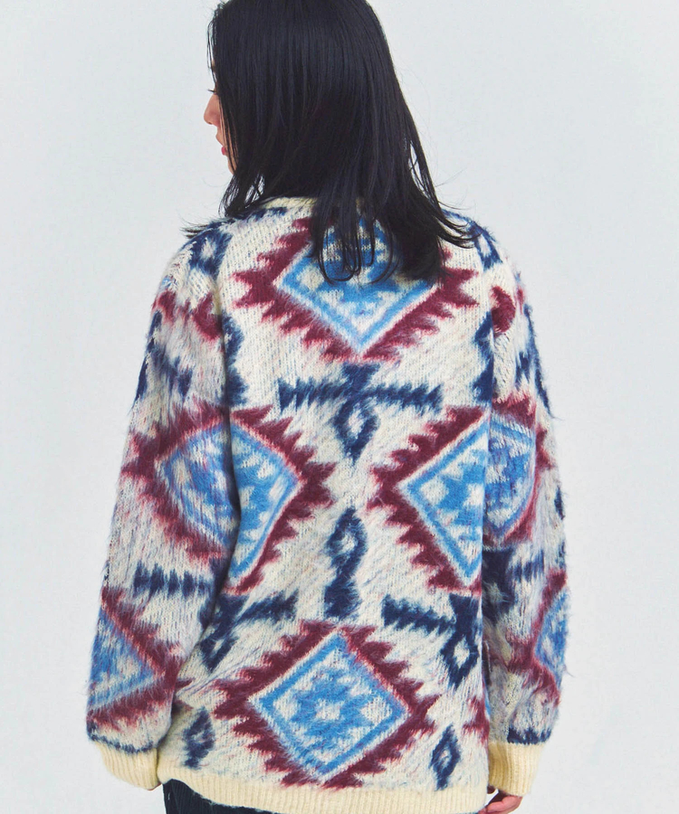 JACKROSE(ジャックローズ) |HOUSTON/ヒューストン MOHAIR TOUCH CARDIGAN(MENS)