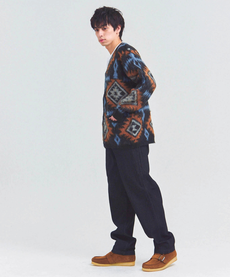 JACKROSE(ジャックローズ) |HOUSTON/ヒューストン MOHAIR TOUCH CARDIGAN(MENS)