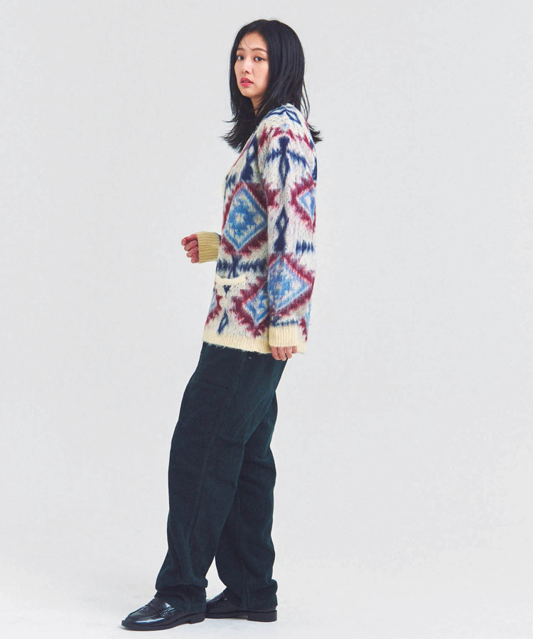 JACKROSE(ジャックローズ) |HOUSTON/ヒューストン MOHAIR TOUCH CARDIGAN(MENS)