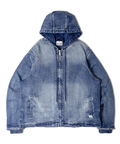 JACKROSE(ジャックローズ) |PRO CLUB/プロクラブ  Heavyweight Denim Zip-Up Jacket(MENS)