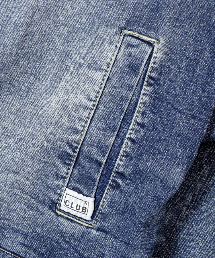 JACKROSE(ジャックローズ) |PRO CLUB/プロクラブ  Heavyweight Denim Zip-Up Jacket(MENS)