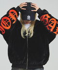 JACKROSE(ジャックローズ) |GA OLD ENGLISH LOGO FUR BLOUSON(MENS)