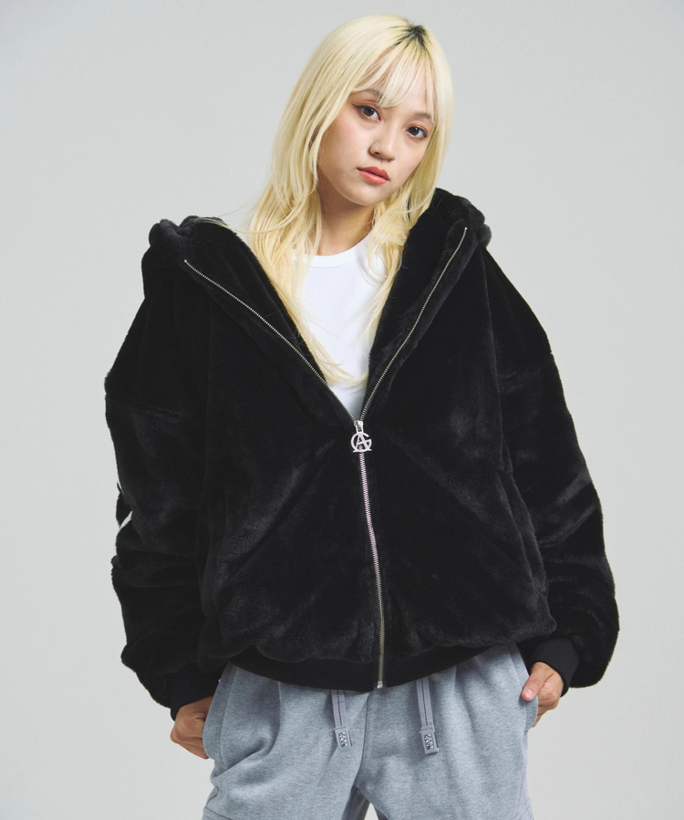JACKROSE(ジャックローズ) |GA OLD ENGLISH LOGO FUR BLOUSON(MENS)