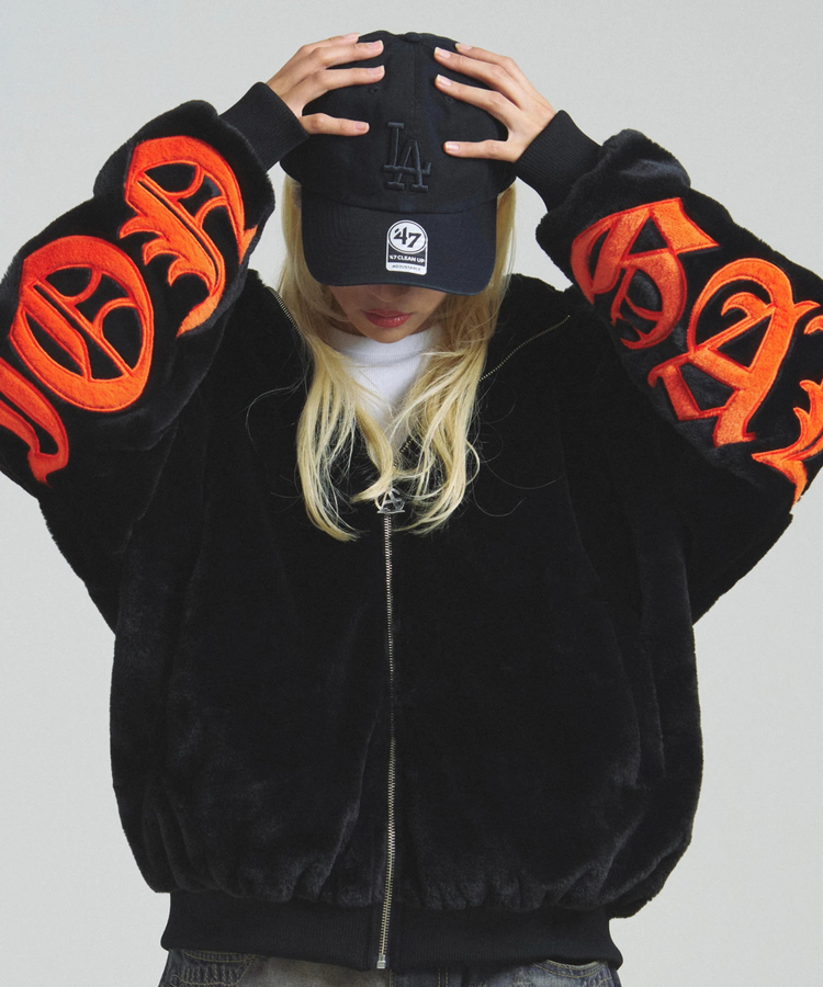 JACKROSE(ジャックローズ) |GA OLD ENGLISH LOGO FUR BLOUSON(MENS)