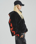 JACKROSE(ジャックローズ) |GA OLD ENGLISH LOGO FUR BLOUSON(MENS)