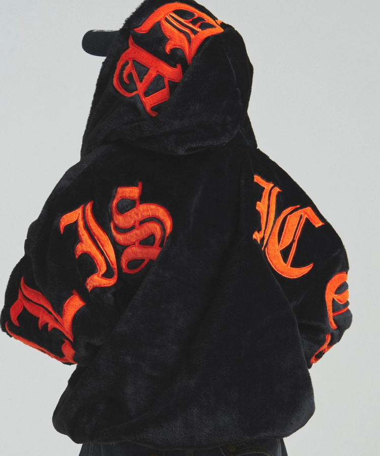 JACKROSE(ジャックローズ) |GA OLD ENGLISH LOGO FUR BLOUSON(MENS)