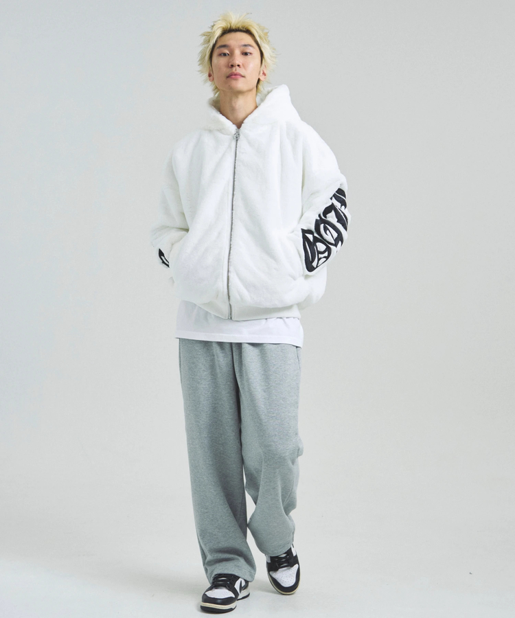 JACKROSE(ジャックローズ) |GA OLD ENGLISH LOGO FUR BLOUSON(MENS)
