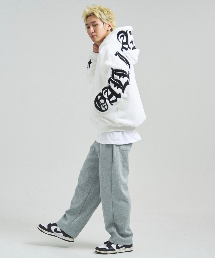 JACKROSE(ジャックローズ) |GA OLD ENGLISH LOGO FUR BLOUSON(MENS)