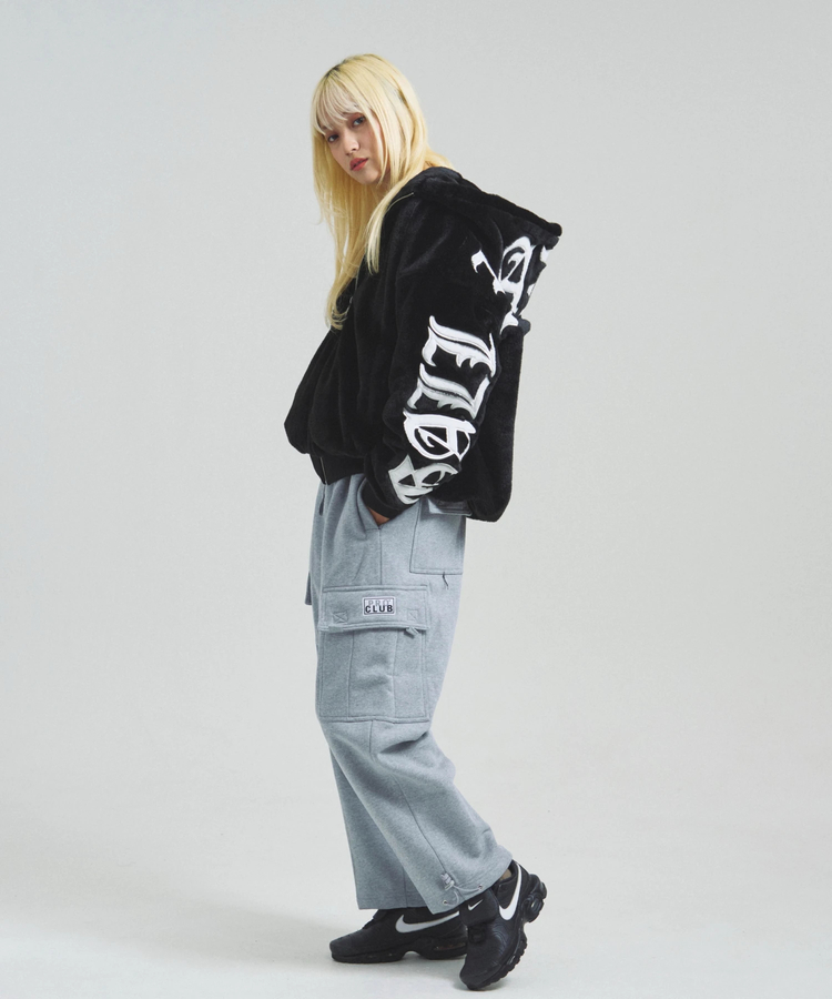 JACKROSE(ジャックローズ) |GA OLD ENGLISH LOGO FUR BLOUSON(MENS)