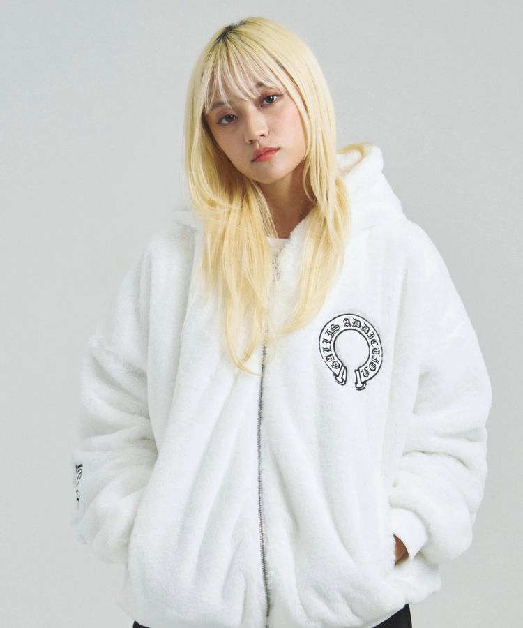 JACKROSE(ジャックローズ) |GA CROSS-EMBLEM FUR BLOUSON(MENS)