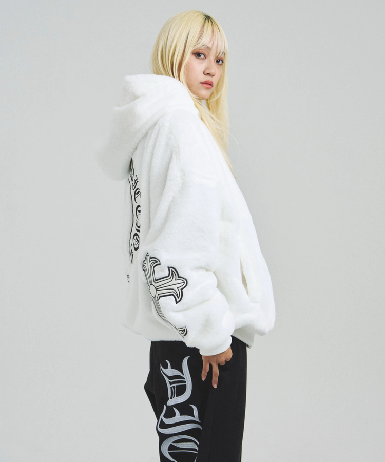 JACKROSE(ジャックローズ) |GA CROSS-EMBLEM FUR BLOUSON(MENS)