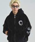 JACKROSE(ジャックローズ) |GA CROSS-EMBLEM FUR BLOUSON(MENS)