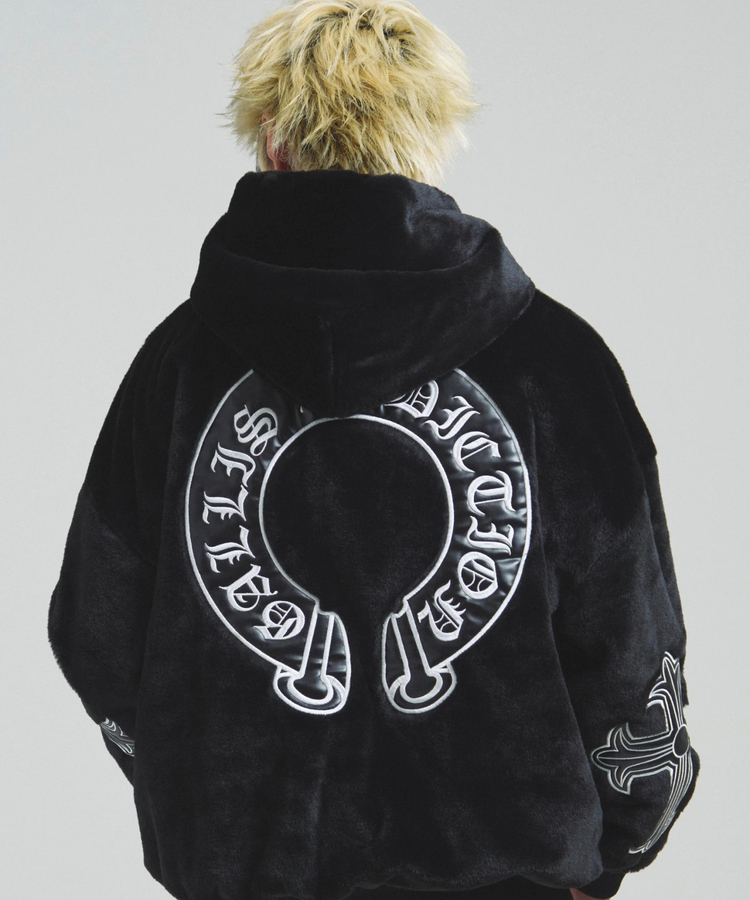 JACKROSE(ジャックローズ) |GA CROSS-EMBLEM FUR BLOUSON(MENS)