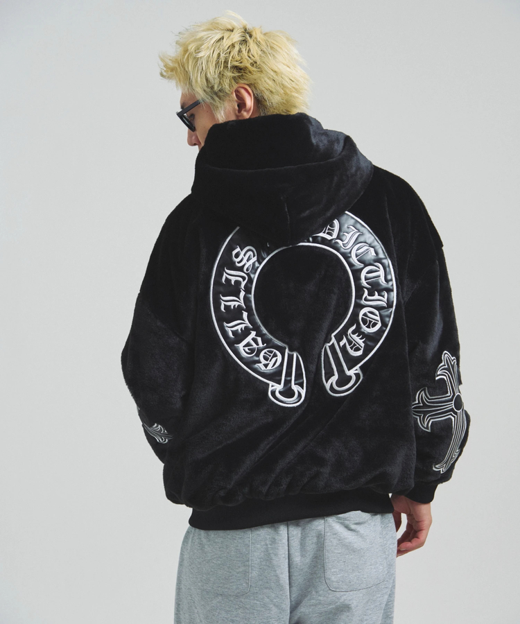 JACKROSE(ジャックローズ) |GA CROSS-EMBLEM FUR BLOUSON(MENS)