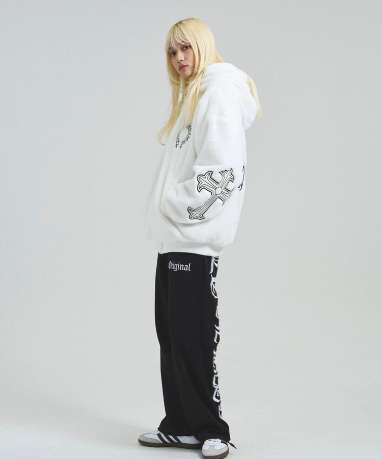 JACKROSE(ジャックローズ) |GA CROSS-EMBLEM FUR BLOUSON(MENS)