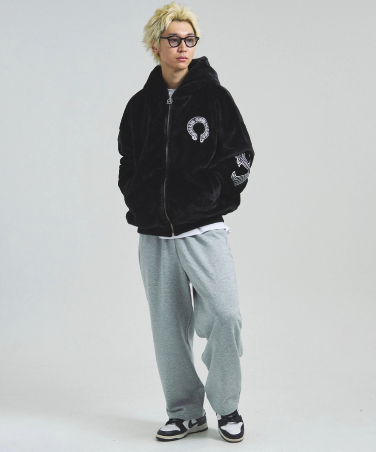 JACKROSE(ジャックローズ) |GA CROSS-EMBLEM FUR BLOUSON(MENS)