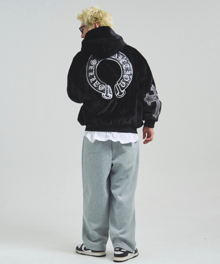 JACKROSE(ジャックローズ) |GA CROSS-EMBLEM FUR BLOUSON(MENS)