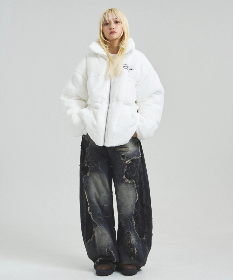 JACKROSE(ジャックローズ) |GA FUR PUFF-JACKET(MENS)